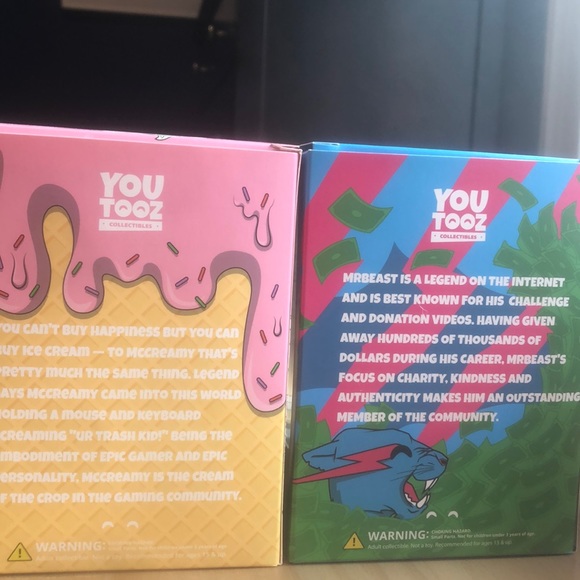 Mr Beast and Mccreamy Youtooz - Picture 5 of 6